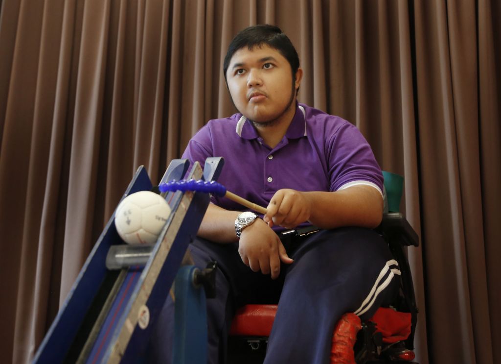 Dark days behind him, teen hopes to make a difference