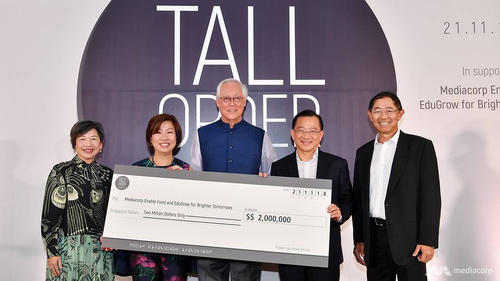 Tall Order: The Goh Chok Tong Story raises S$2 million for charity