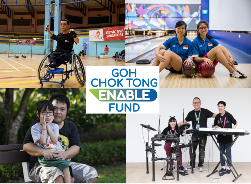 Palani Samy Avaday, Theresa Goh and Lim Lee Lee, Awardees of Goh Chok Enable Awards 2022 (UBS Achievement)