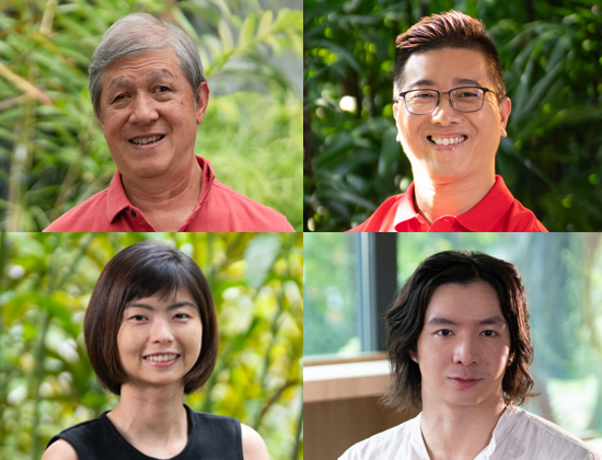 Kua Cheng Hock, Tan Wei Qiang Jovin, Toh Wei Soong and Yap Qian Yin, Awardees of Goh Chok Enable Awards 2025 (Achievement)